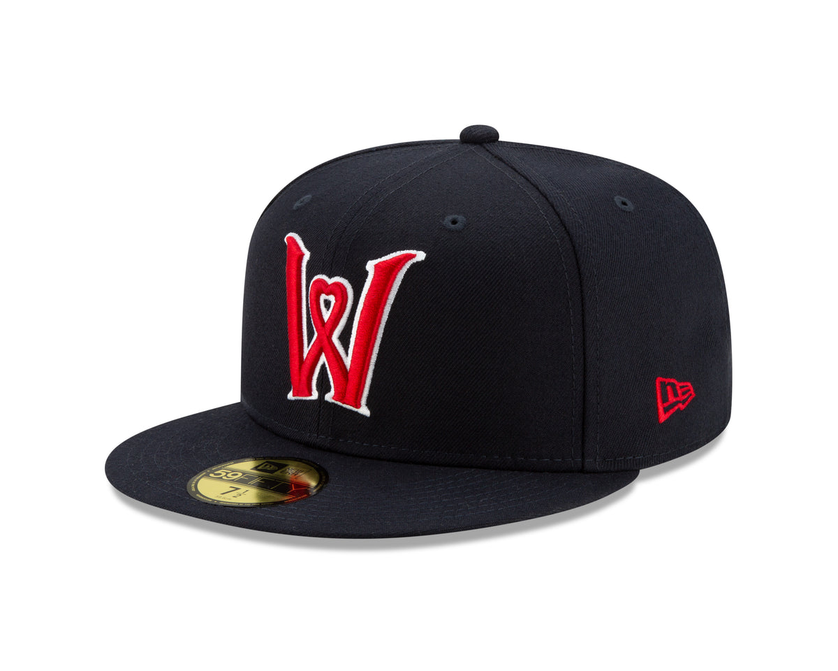 Worcester Red Sox Royal/White Los Wepas de Worcester Rocket 59FIFTY Hat 7 1/4