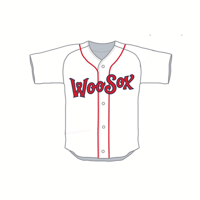 Worcester Red Sox OT Sports White Youth WooSox Replica Jersey
