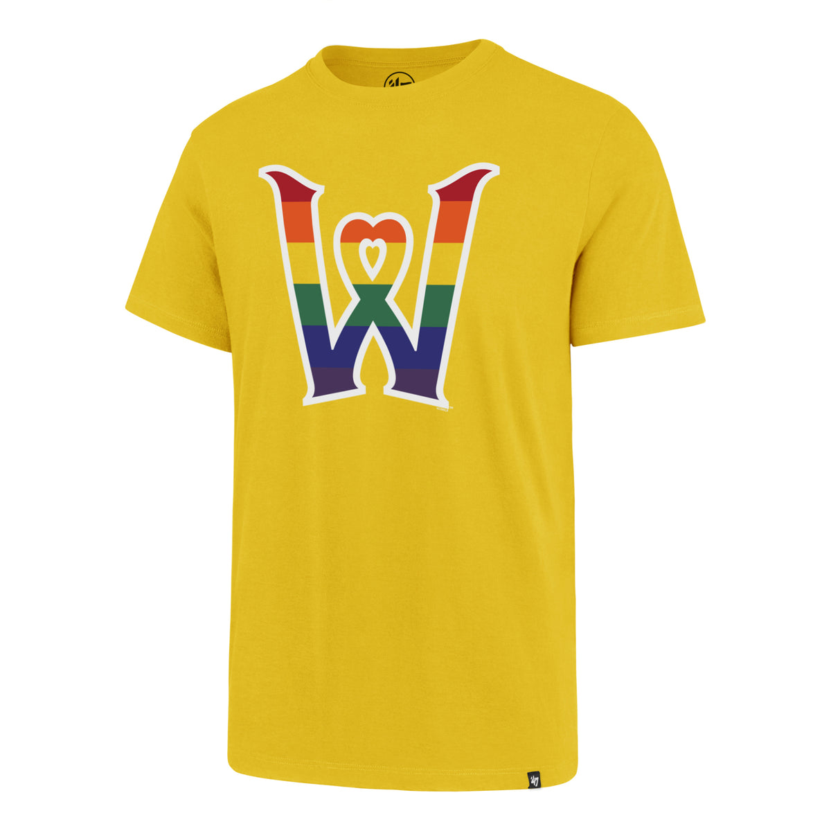 Worcester Red Sox Champion Gold Triangles Smiley Tee 3X