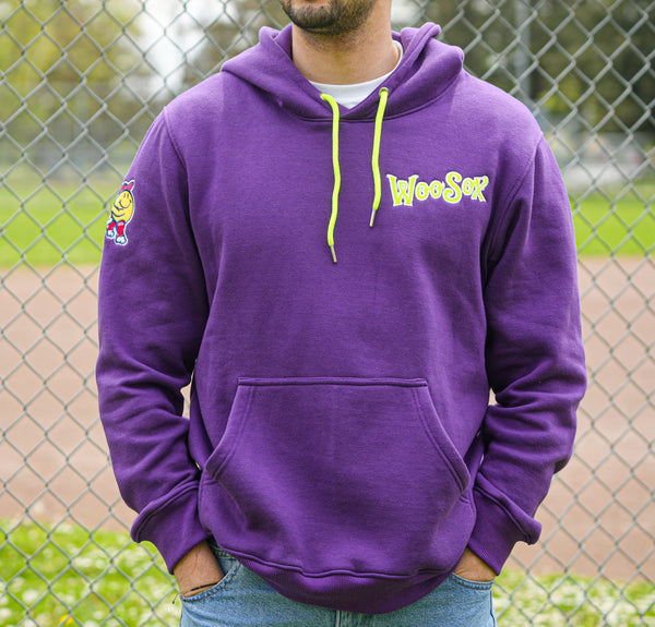 Worcester Red Sox Purple Dinosaur Jr Hoodie