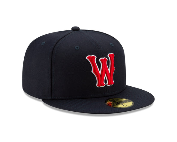 Worcester Red Sox New Era Navy Classic W On-Field 59FIFTY Hat