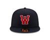 Worcester Red Sox New Era Navy Classic W On-Field 59FIFTY Hat