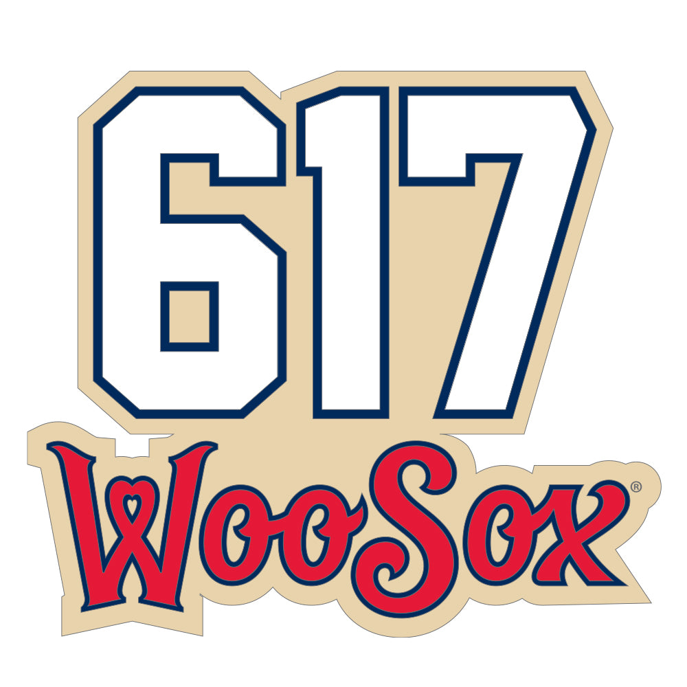 617 Area Code Magnet – Worcester Red Sox