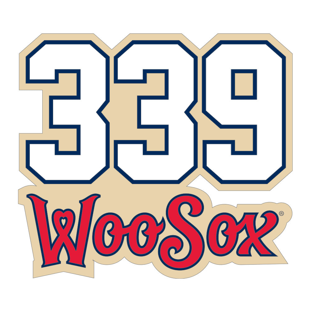 339 Area Code Magnet – Worcester Red Sox