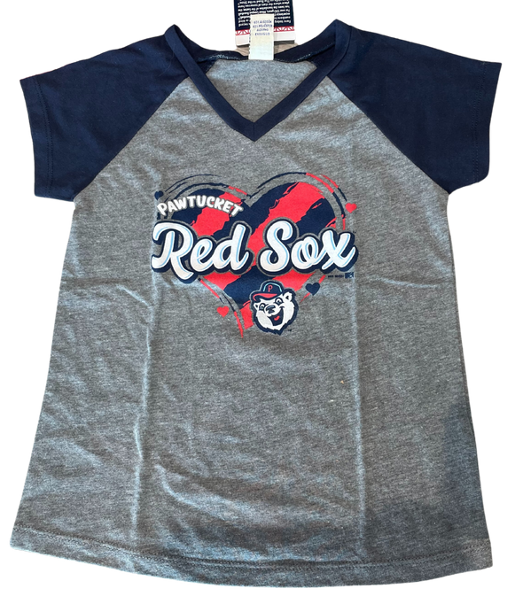 Pawtucket Red Sox Youth Heather Navy Toddler Workhorse