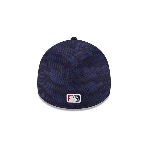 Worcester Red Sox New Era 2025 Clubhouse 39THIRTY Fitted - Navy/Patterned