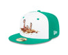 Green/White Wicked Worms 59FIFTY