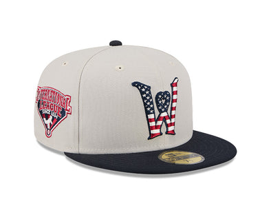 Worcester Red Sox New Era Stars and Stripes 24 59FIFTY