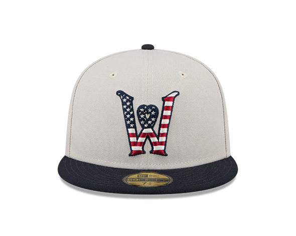 Worcester Red Sox New Era Stars and Stripes 24 59FIFTY