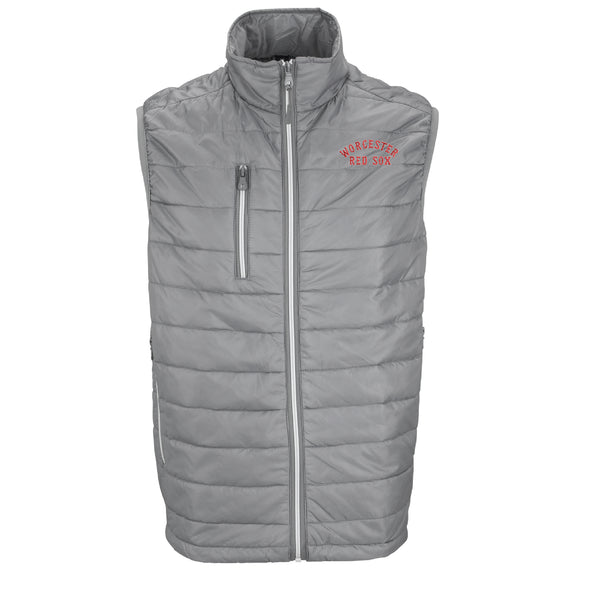 Gray WRS Puffer Vest