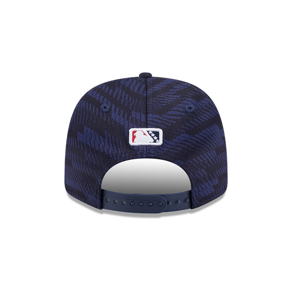 Worcester Red Sox New Era 2025 Clubhouse 9SEVENTY Stretch Snap - Navy/Patterned