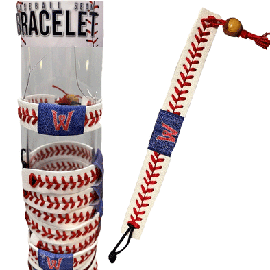 WooSox Flag Baseball Bracelet