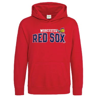 Worcester Red Sox Bimm Ridder Red Youth WRS Smiley Hood
