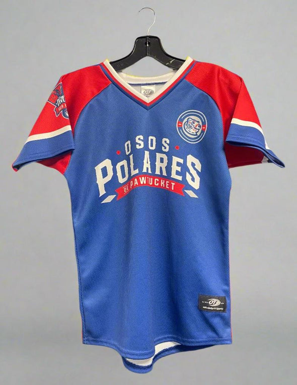 Pawtucket Red Sox Royal Youth Osos Replica Jersey