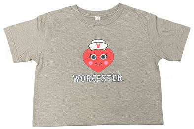 Worcester Red Sox Toddler Gray Clara Worcester Tee