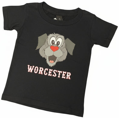 Worcester Red Sox Toddler Charcoal Woofster Tee