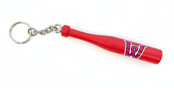 Worcester Red Sox Red Bat Keychain