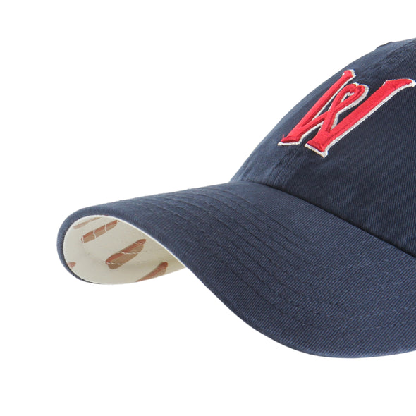 Worcester Red Sox '47 Navy Heart Hot Dog Clean Up