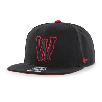 Worcester Red Sox '47 Black/Red Classic Element Captain