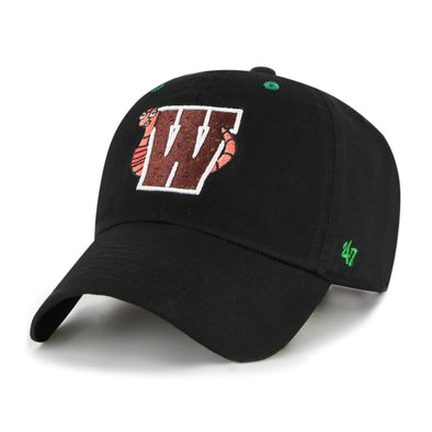 Worcester Red Sox '47 Black/Green Block Worm Clean up