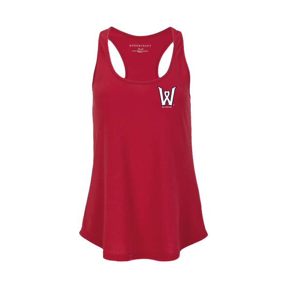 Worcester Red Sox Boxercraft Red Women's Heart W Tank