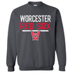 Worcester Red Sox Charcoal Manchu Crewneck