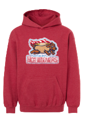 Pawtucket Hot Wieners Red Youth Hood