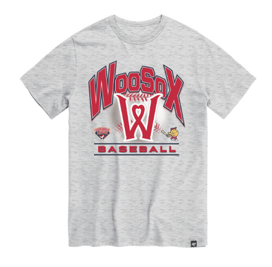 Worcester Red Sox Relay Grey Bunt Franklin Tee