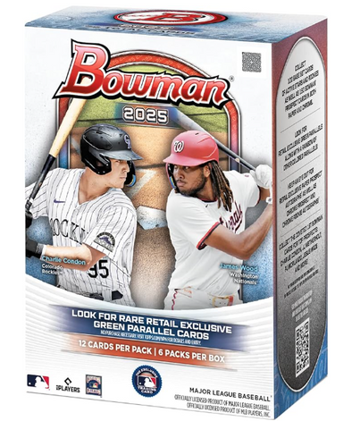Topps 2025 Bowman Value Box 72 Cards