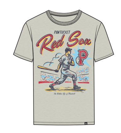 Pawtucket Red Sox Golden Age Scrum Tee