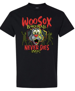 Worcester Red Sox Blacklight Woofster Zombie Tee