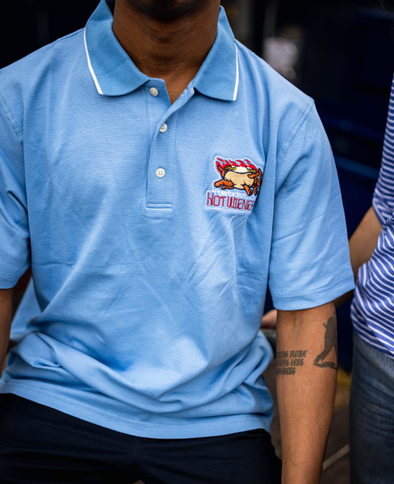 Pawtucket Hot Wieners Blue Pro Rivera Polo