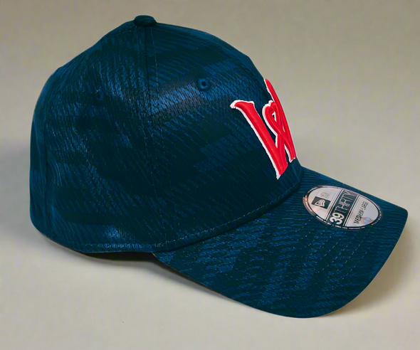 Worcester Red Sox New Era 2025 Clubhouse 39THIRTY Fitted - Navy/Patterned