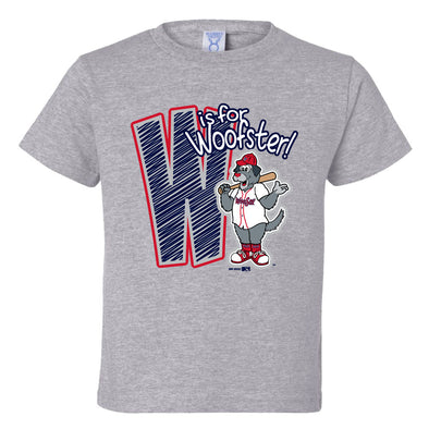 Worcester Red Sox Gray Youth Woofster Constant Tee
