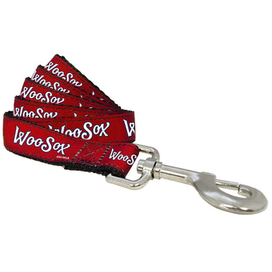 Red WooSox Dog Leash