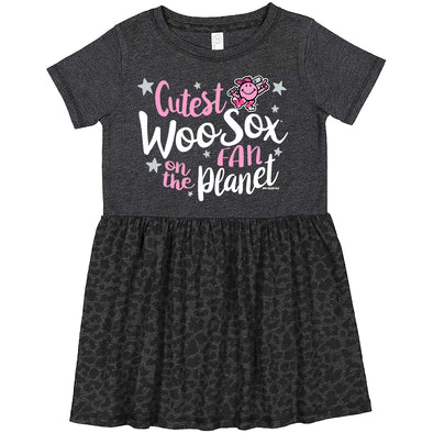 Worcester Red Sox Toddler Cutest WooSox Fan Dress