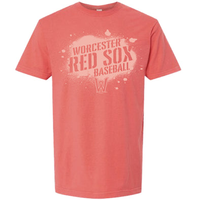Worcester Red Sox Bimm Ridder Salmon Grady Dyed Tee