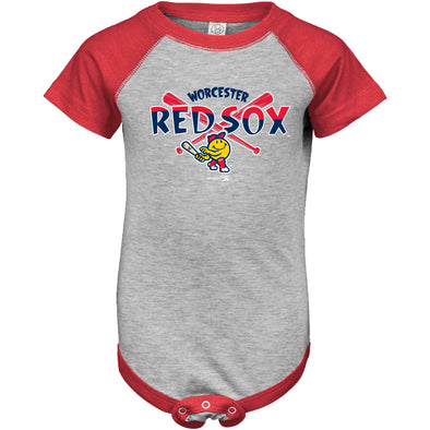 Worcester Red Sox Champion Feather Pink Woo Block Tee SM