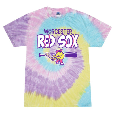 Worcester Red Sox Bimm Ridder Jellybean Youth Tie Dye Tee