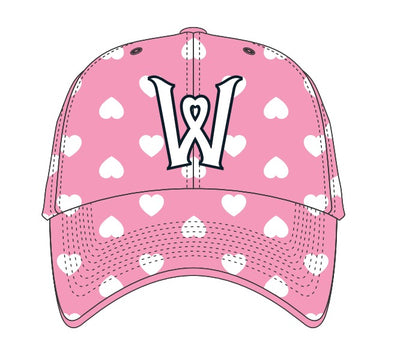 Worcester Red Sox '47 Pink Kids Heart W Jamboree Hat