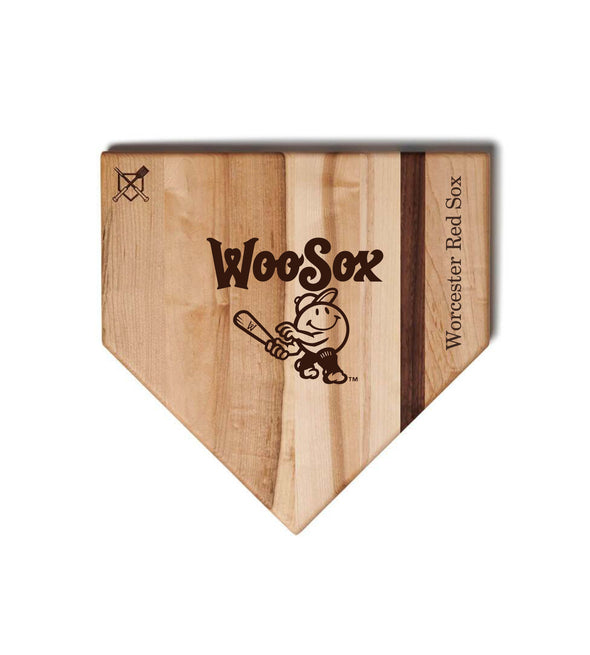 Worcester Red Sox Baseball BBQ Home Plate Cutting Board 12in DROP SHIP- SPECIAL ORDER ITEM