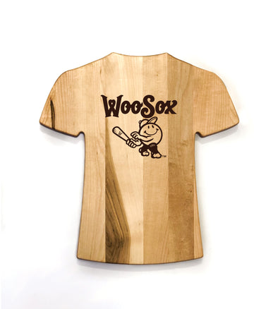 Worcester Red Sox Baseball BBQ Jersey Style 17in Cutting Board DROP SHIP- SPECIAL ORDER ITEM