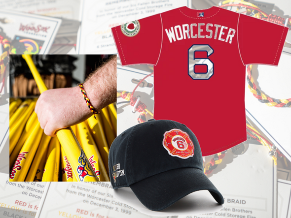 Worcester 6 Jersey, '47 Clean up, and Bracelet Bundle