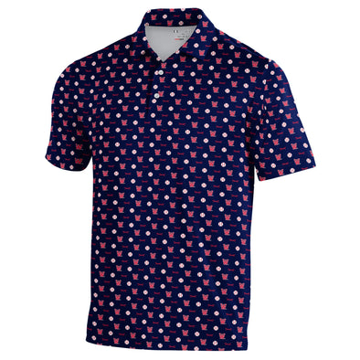 Men's ArmourFuse Polo- Navy