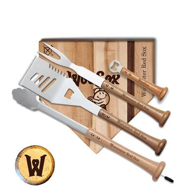Worcester Red Sox Baseball BBQ Grand Slam 12in Tool Set DROP SHIP- SPECIAL ORDER ITEM