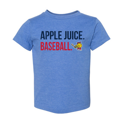 Worcester Red Sox 108 Stitches Light Blue Toddler Apple Juice Baseball Tee