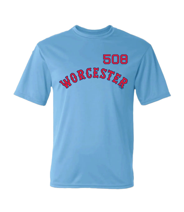 PRE-ORDER for August Delivery: Worcester Red Sox Royal Loyal Blues, Replica Tee of On-Field Jersey