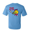PRE-ORDER for August Delivery: Worcester Red Sox Royal Loyal Blues, Replica Tee of On-Field Jersey