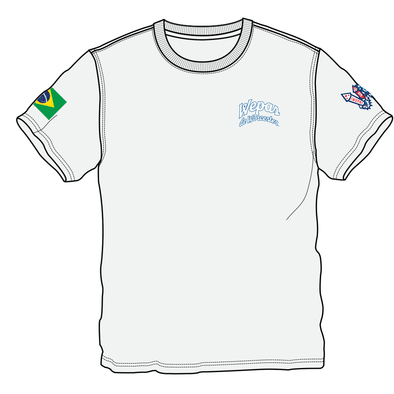 Worcester Red Sox Masterman's White Wepa Brazil Tee