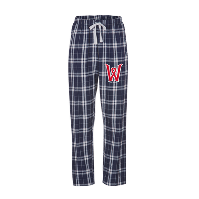 Worcester Red Sox Boxercraft Women's Navy Heart Flannel Pants